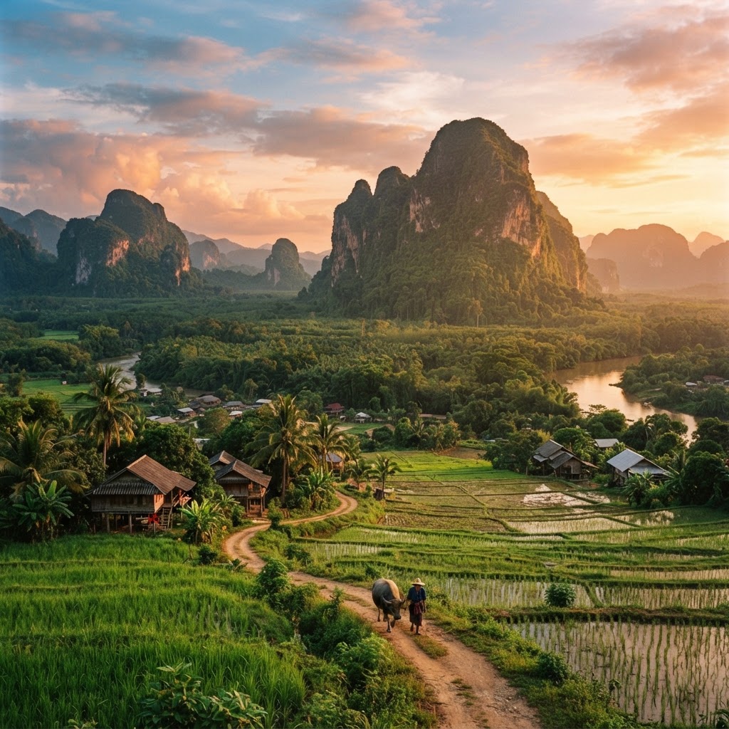 Phang Nga Countryside View