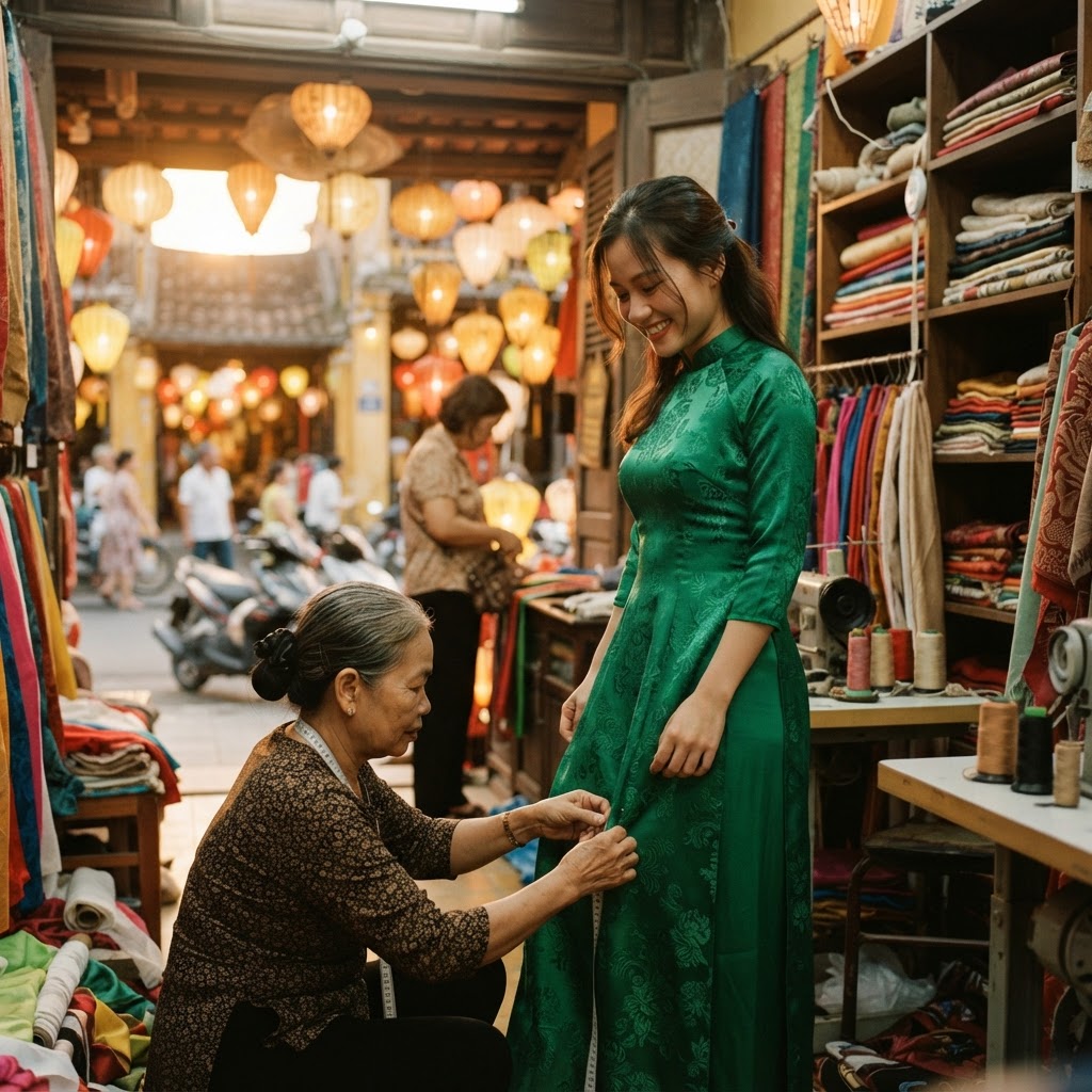 Ao Dai Fitting