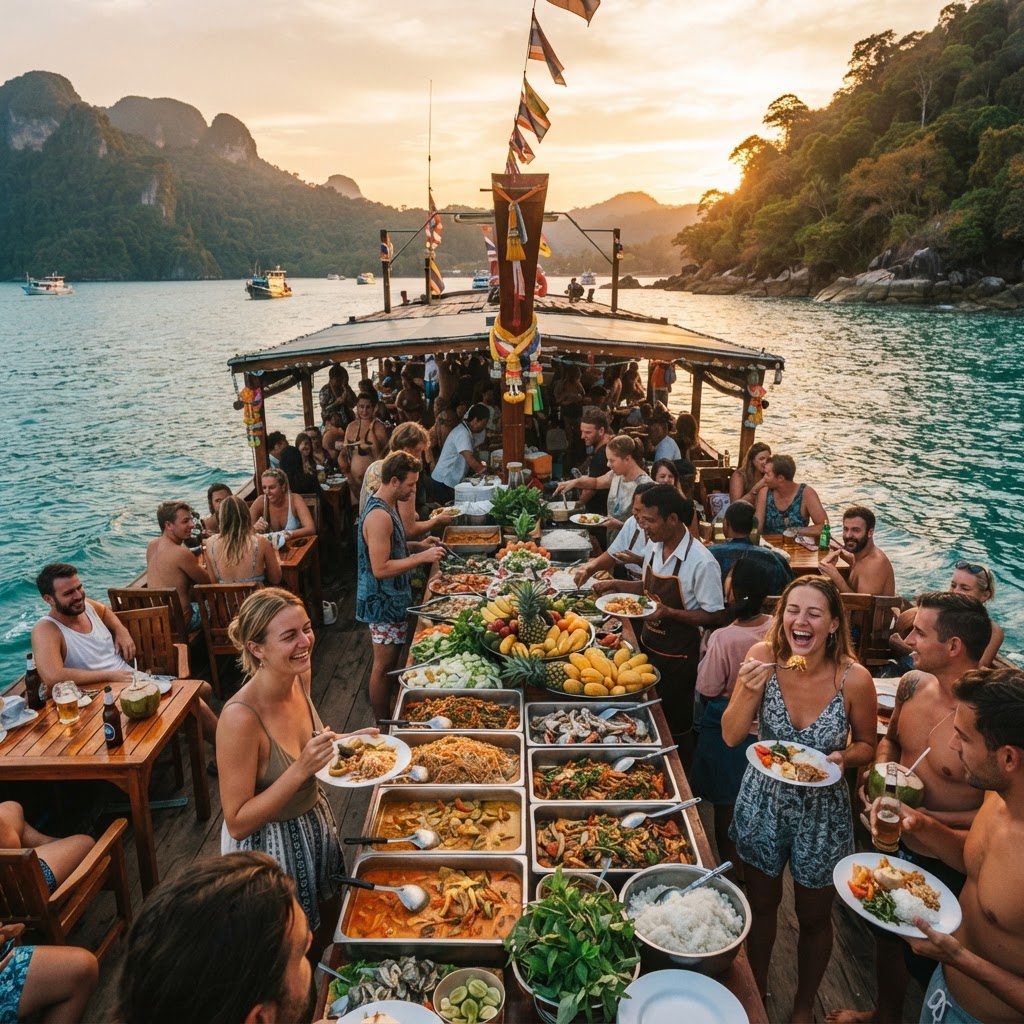 Boat Buffet Lunch