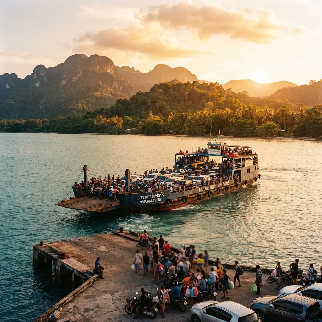 Natural Ferry Crossing