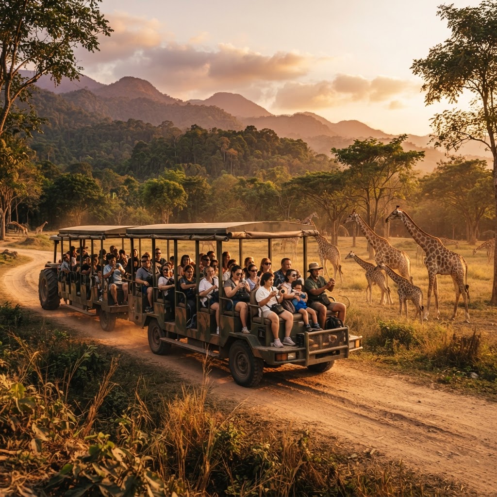 Savanna Safari Tram
