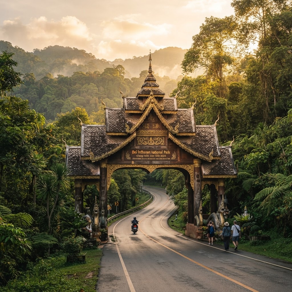 Doi Inthanon National Park Entrance