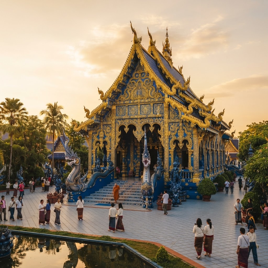 Blue Temple (Wat Rong Suea Ten)
