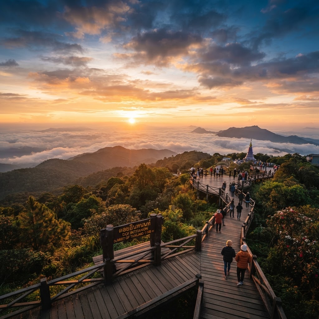 Summit of Doi Inthanon