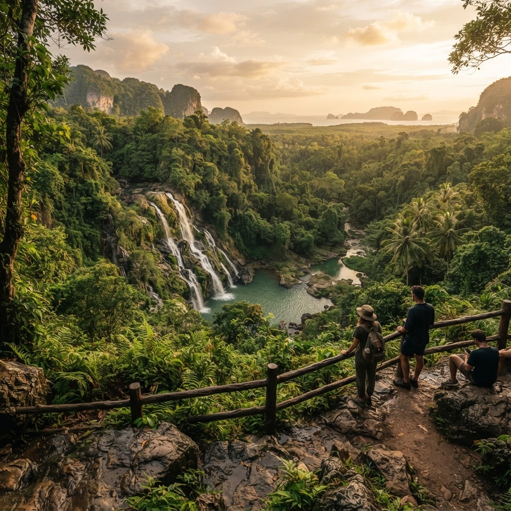 Jungle Waterfall Viewpoint