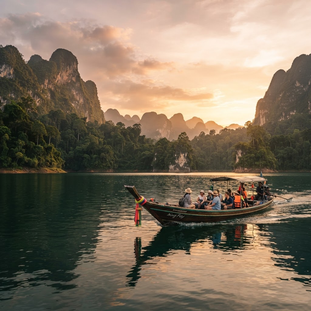 Cheow Lan Lake Boat Tour