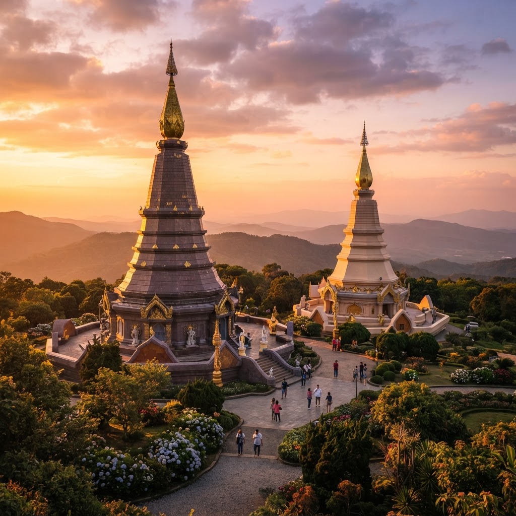 King and Queen Pagodas