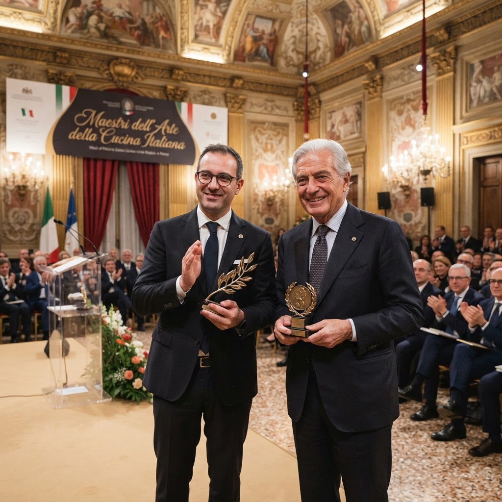 Roma celebra l'eccellenza: Enrico Cerea e Piero Antinori tra i nuovi Maestri dell'Arte della Cucina Italiana