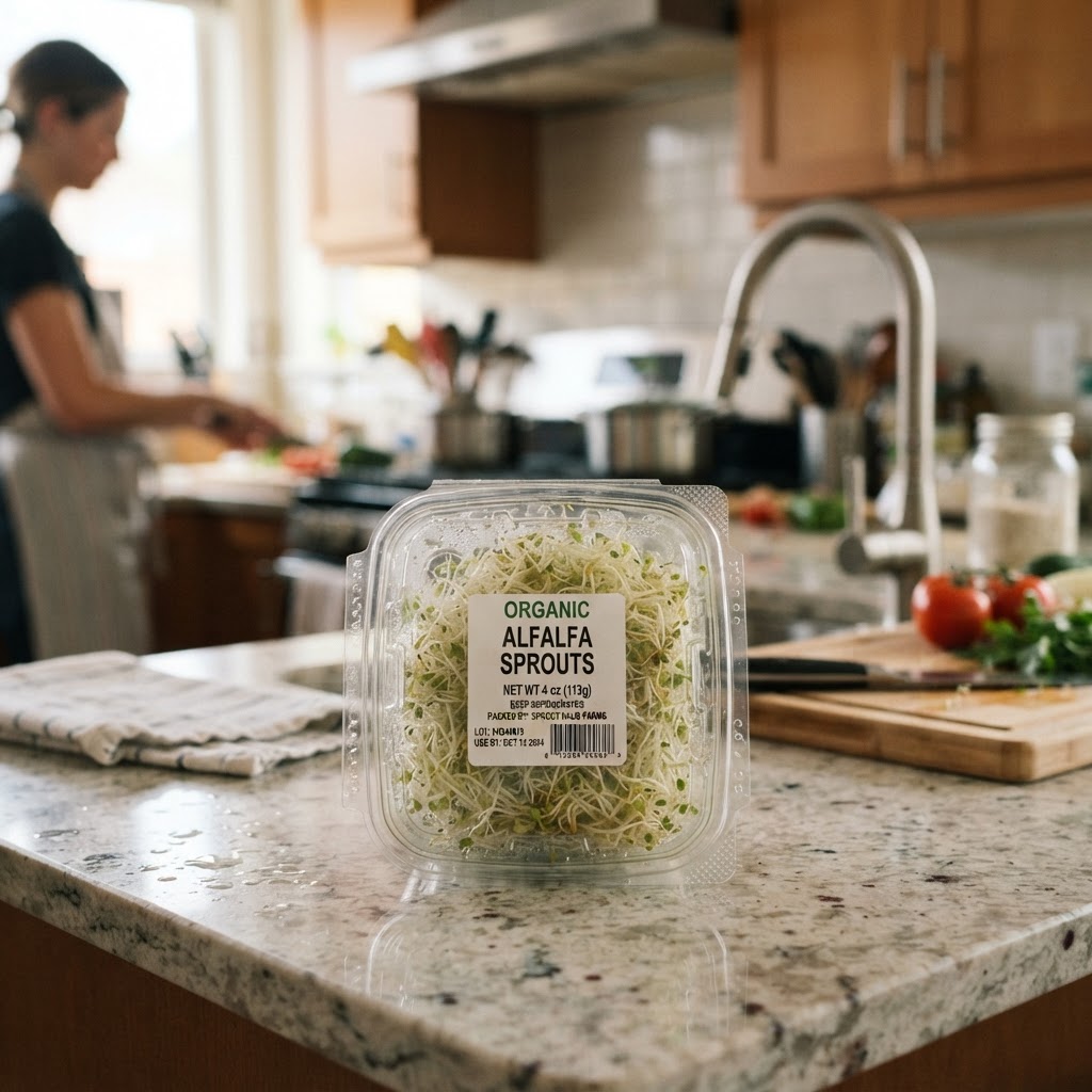 Allarme alimentare negli USA: germogli contaminati da E. coli e Salmonella in 15 Stati