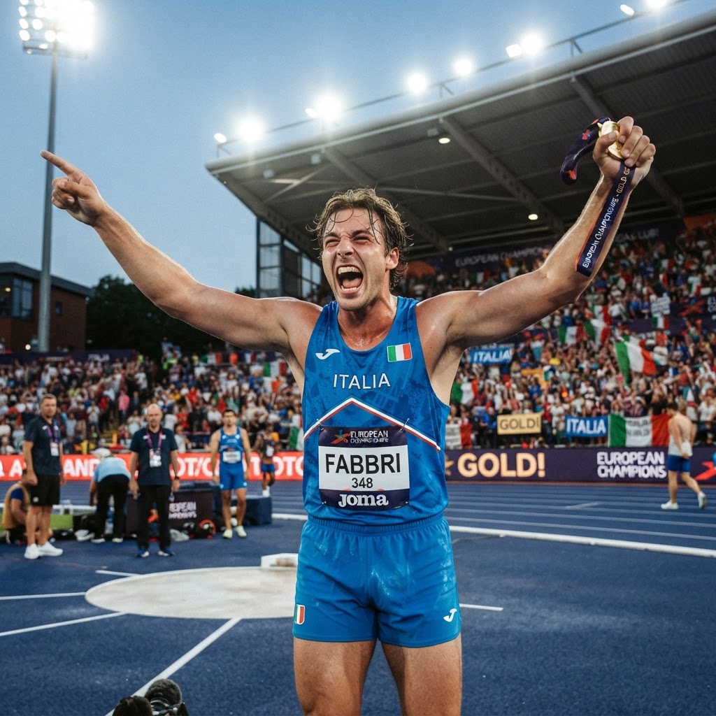 Europei di Atletica Birmingham 2026: Fabbri è d'oro nel peso, argento per Weir. Dramma Furlani.