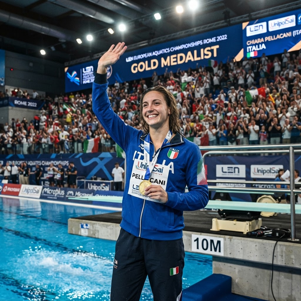 Europei 2026: Chiara Pellacani è inarrestabile, poker d'oro dai 3 metri