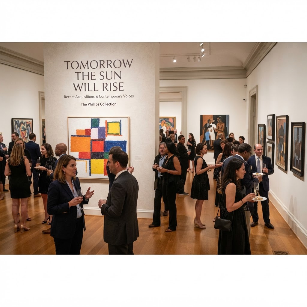 Washington, The Phillips Collection inaugura la mostra "Tomorrow the Sun Will Rise"