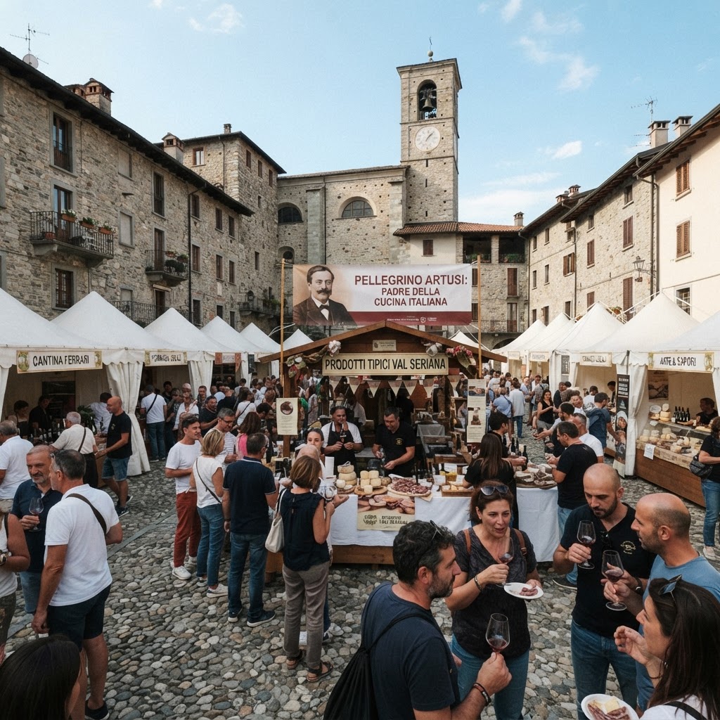 Ardesio DiVino 2026: il borgo bergamasco celebra Pellegrino Artusi e le eccellenze del gusto