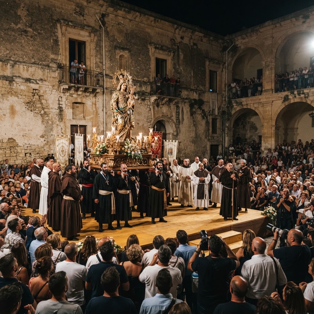 Sciacca celebra la Madonna del Soccorso: il successo dello spettacolo di Salvatore Monte