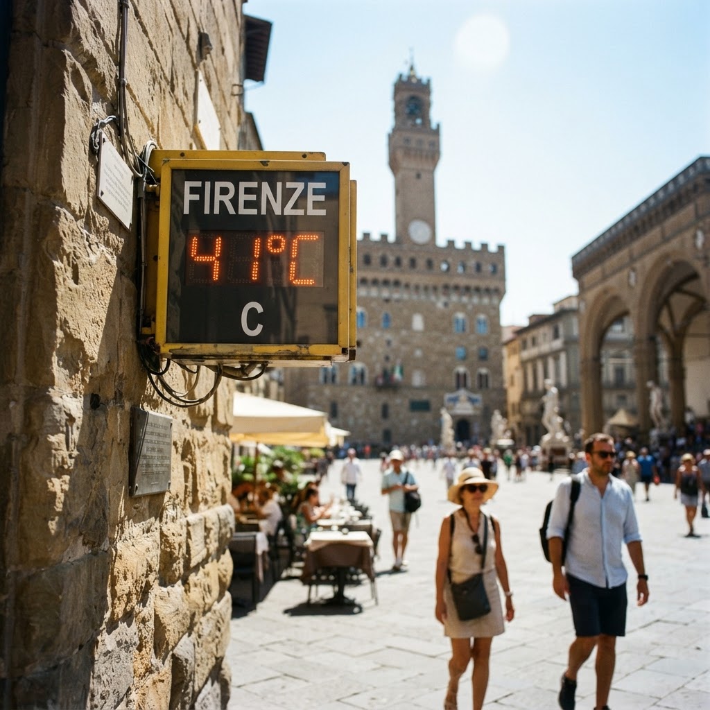 Italia nella morsa del caldo: 25 città da bollino rosso