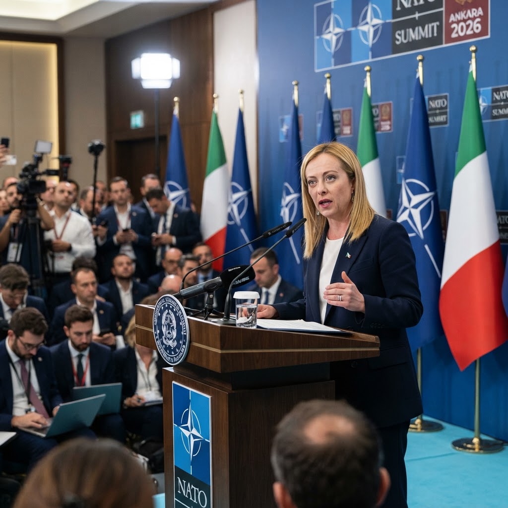 Meloni al Vertice NATO di Ankara: focus su Ucraina e sicurezza del Mediterraneo