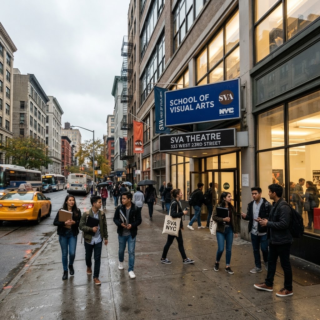 Crisi alla School of Visual Arts: calo delle iscrizioni e deficit record