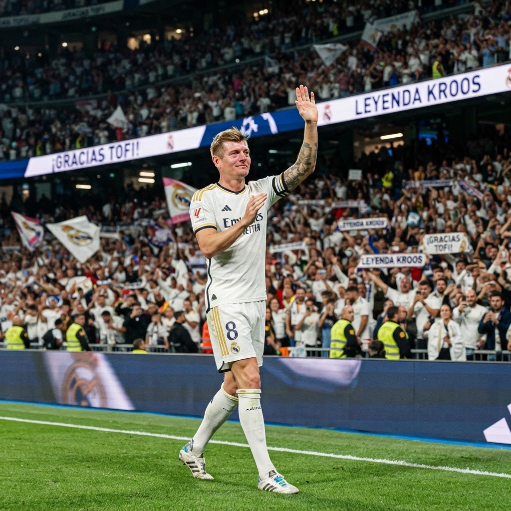 Toni Kroos annuncia il ritiro: l'addio al calcio dopo Euro 2024