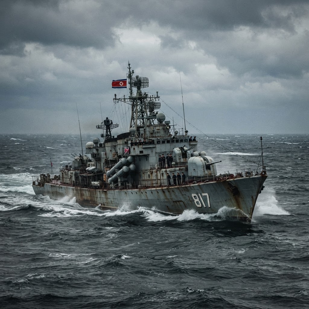 La Corea del Nord commissiona un nuovo cacciatorpediniere mentre USA, Corea del Sud e Giappone iniziano le esercitazioni