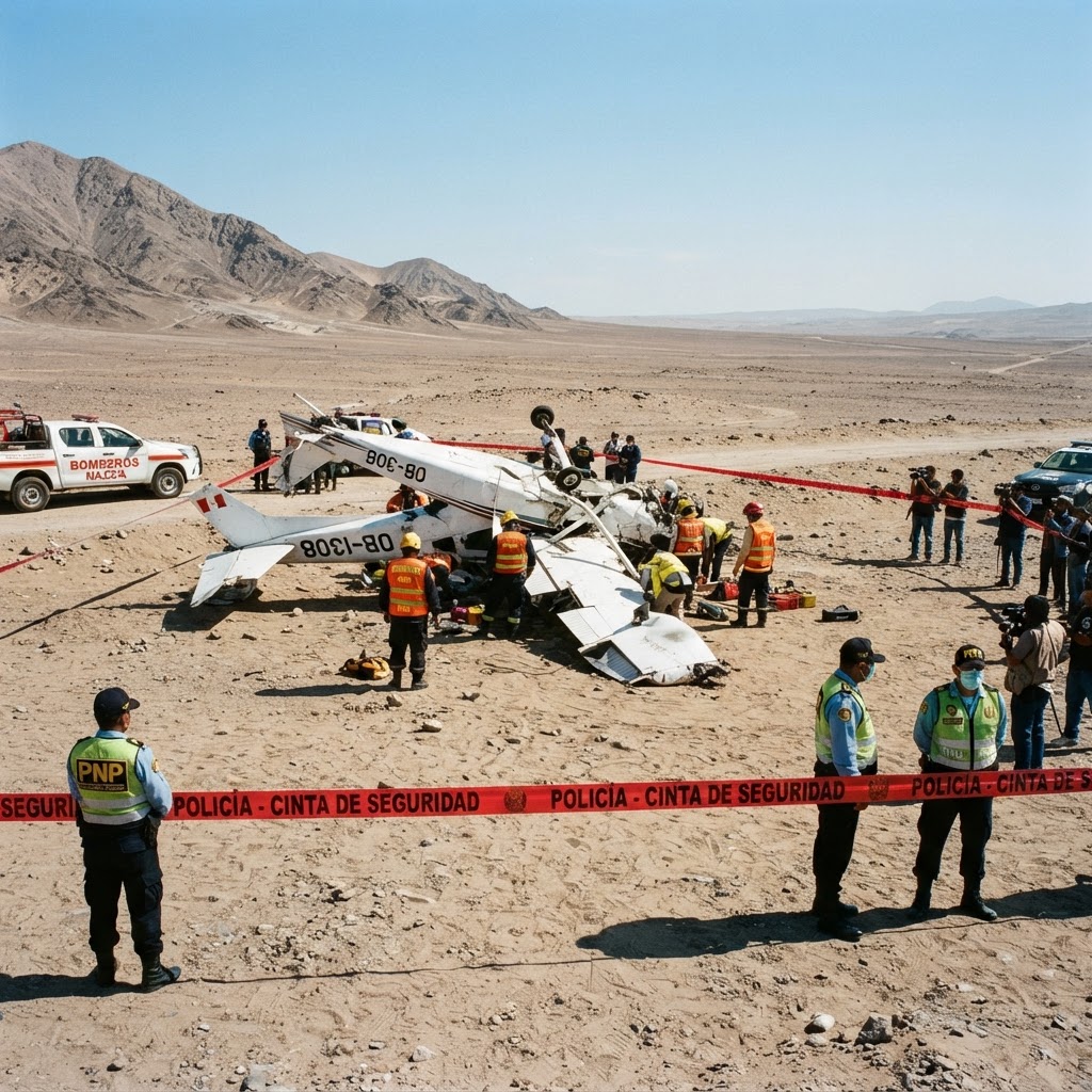 Tragedia a Nazca: precipita aereo turistico, tra le vittime sette italiani
