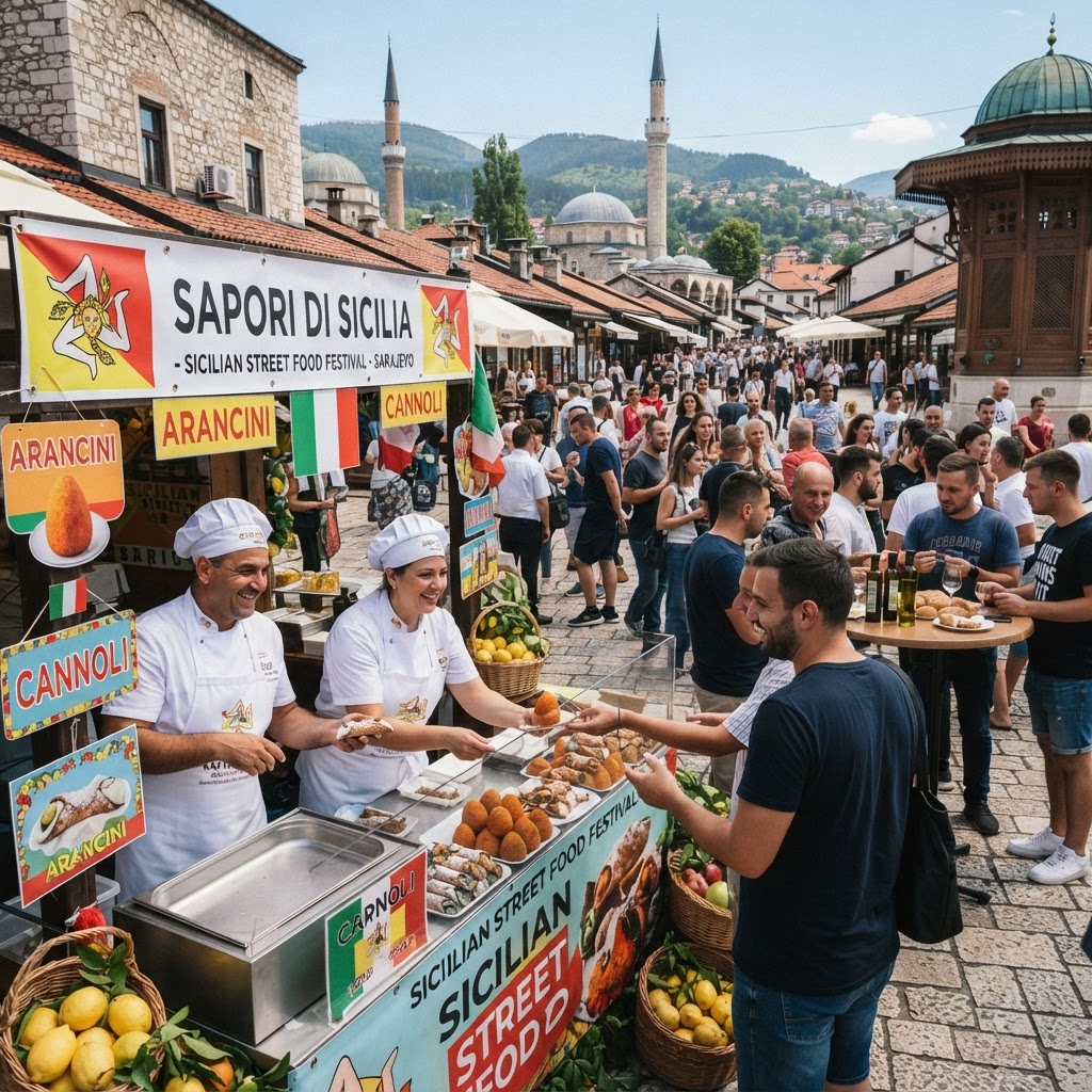 Sapori di Sicilia in Bosnia: si conclude l'XI Settimana della Cucina Italiana