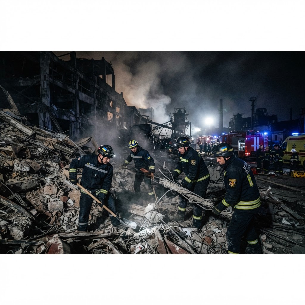 Ucraina, massiccio attacco russo nella notte: nove vittime e gravi danni alle infrastrutture