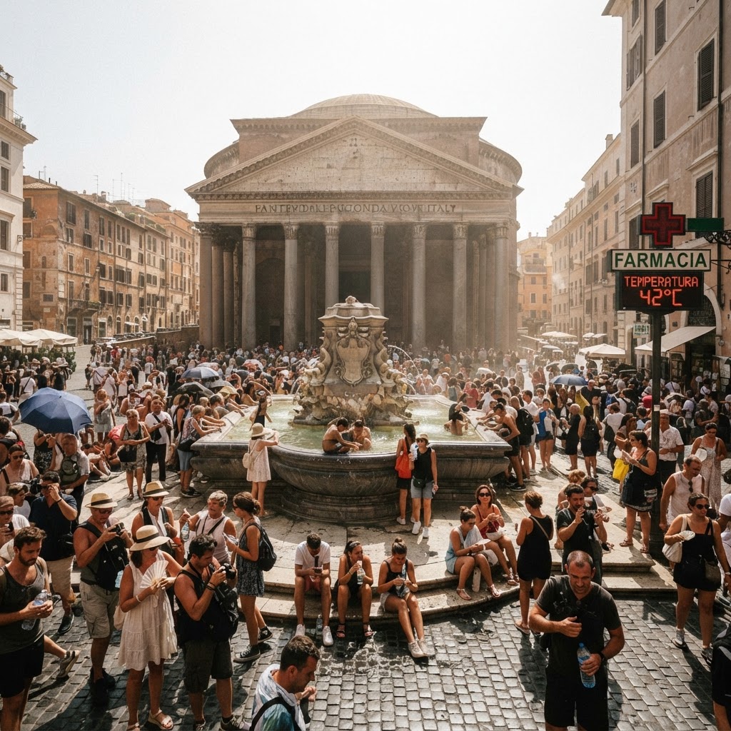 Emergenza caldo in Italia: bollino rosso in 18 città e allerta per il sistema sanitario
