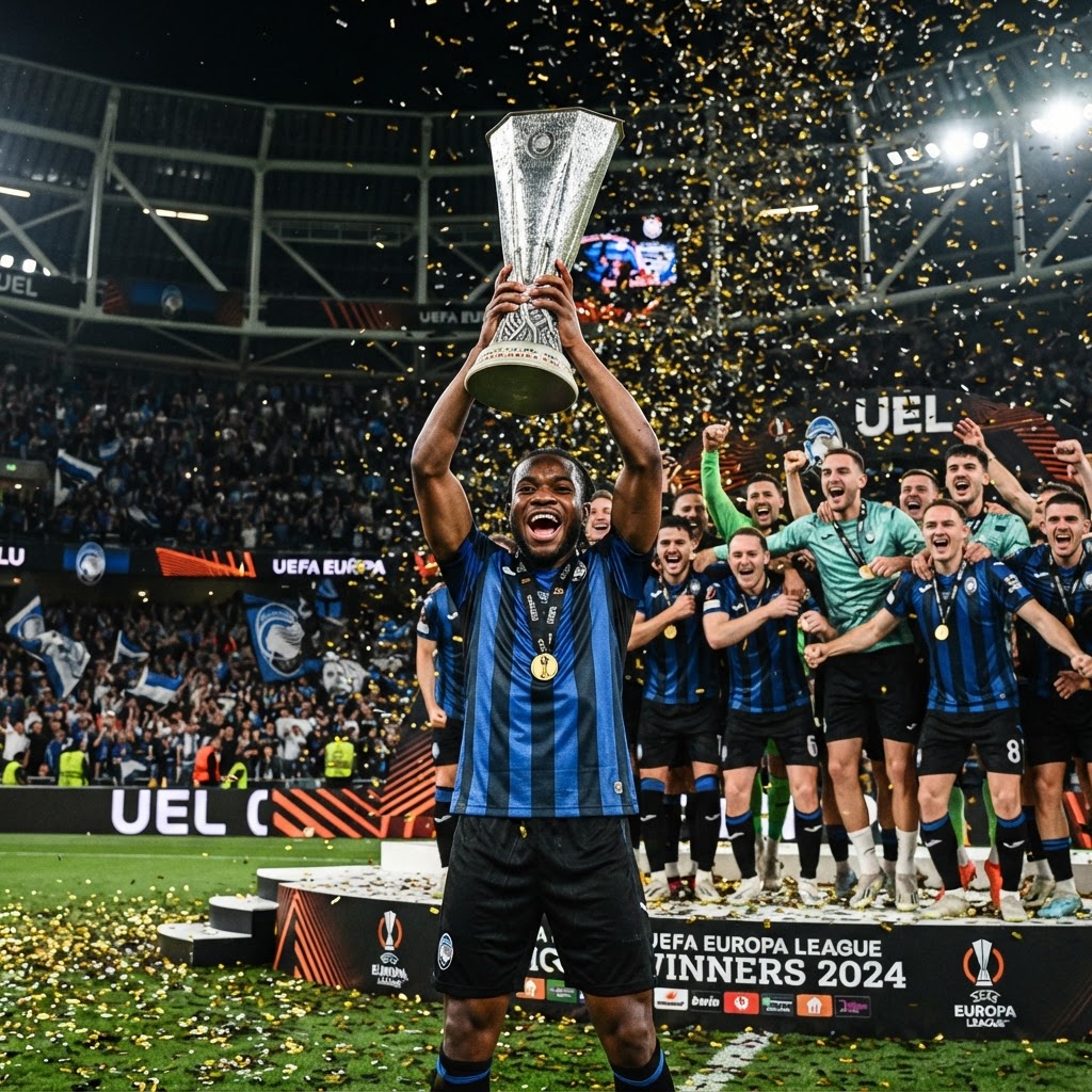 Atalanta nella storia: trionfo in Europa League con una tripletta di Lookman