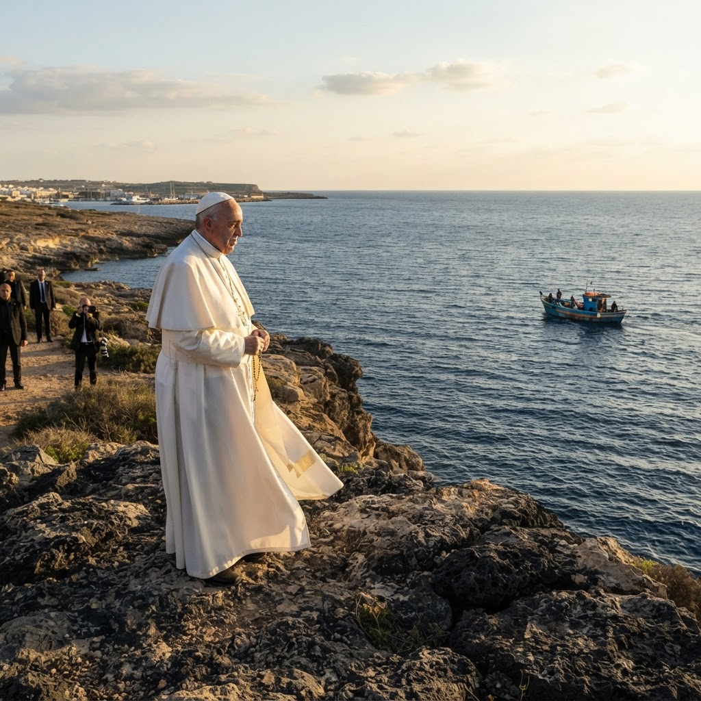 Papa Francesco a Lampedusa: Un Monito all'Europa sui Diritti dei Migranti