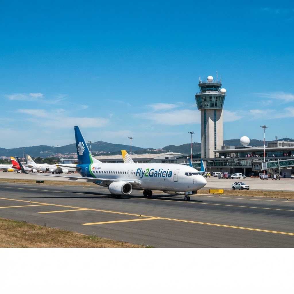 Nuovi collegamenti tra Spagna e Italia: nasce Fly2Galicia con voli per Venezia e Milano