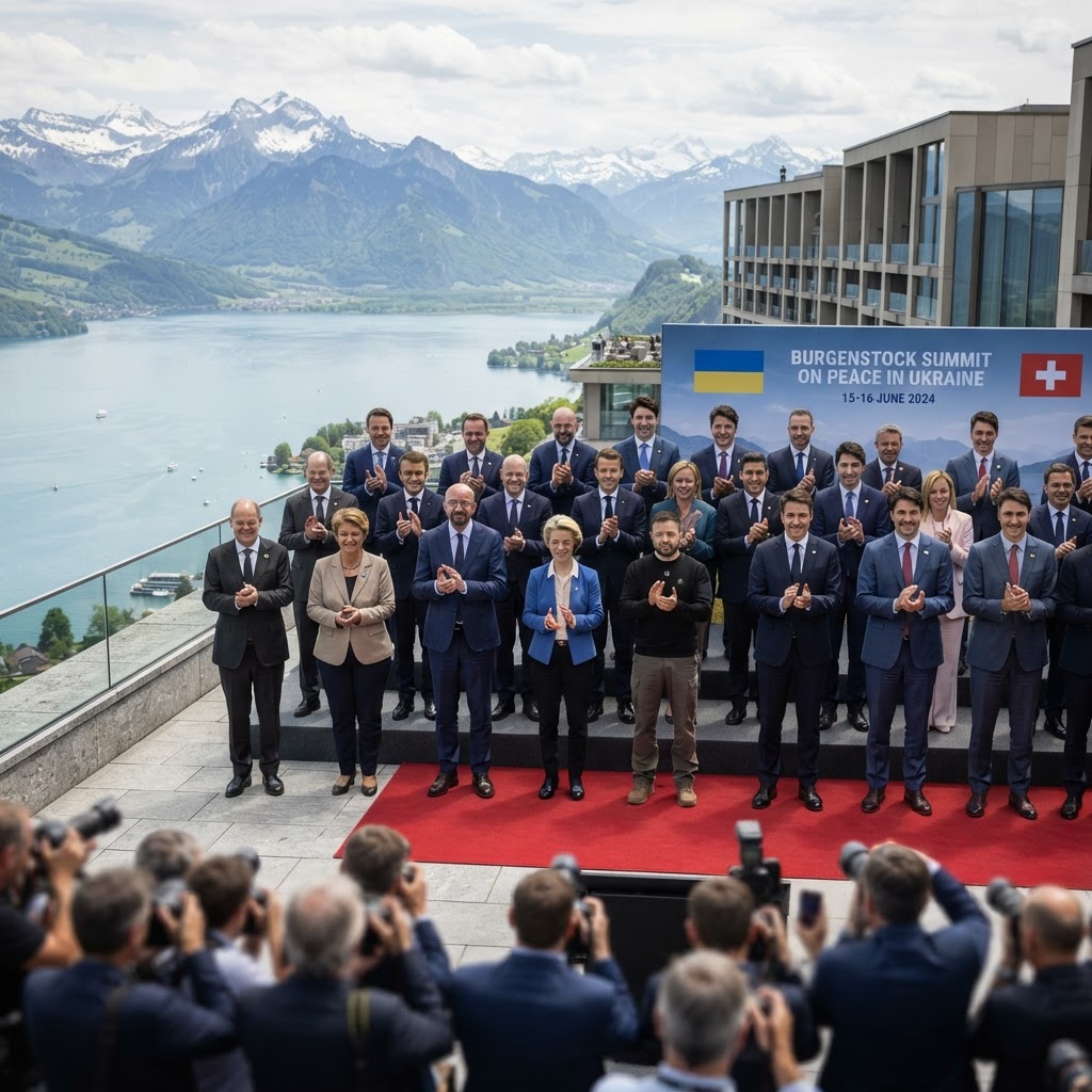 Summit di Bürgenstock: 80 Paesi siglano l'intesa sulla pace in Ucraina