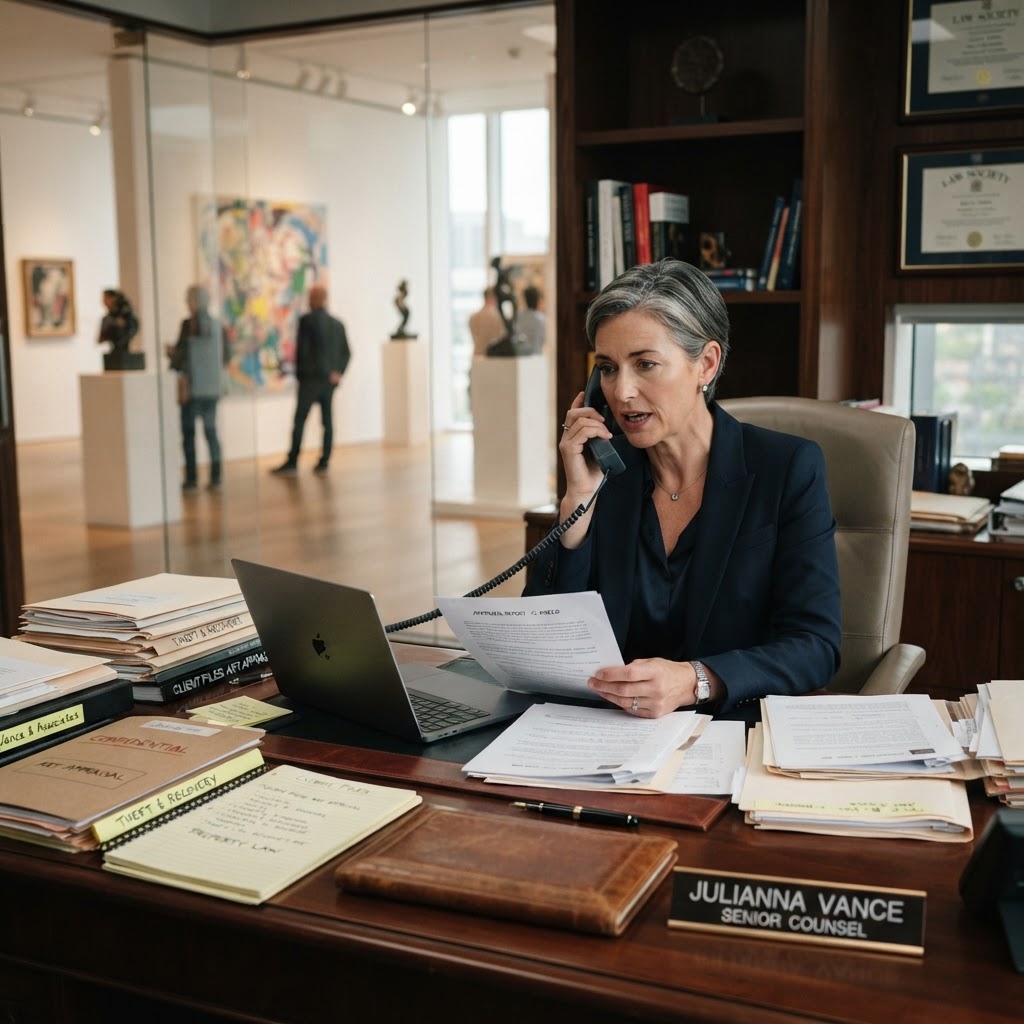 Battaglia legale per l'eredità: Tracey Amon richiede i documenti all'art advisor Sandy Heller