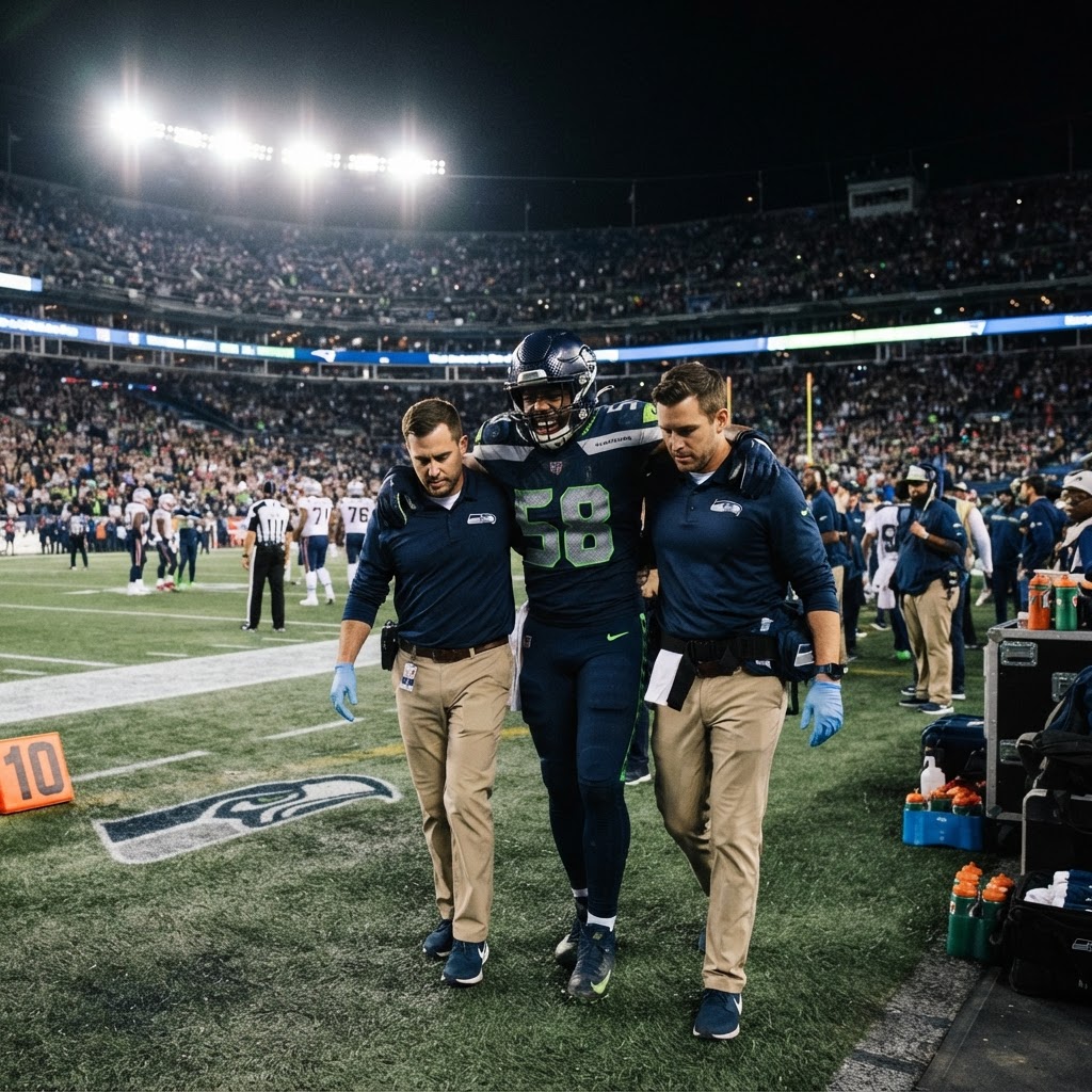 Infortuni nella NFL: A.J. Brown e Sam Darnold costretti a uscire nel match tra Patriots e Seahawks