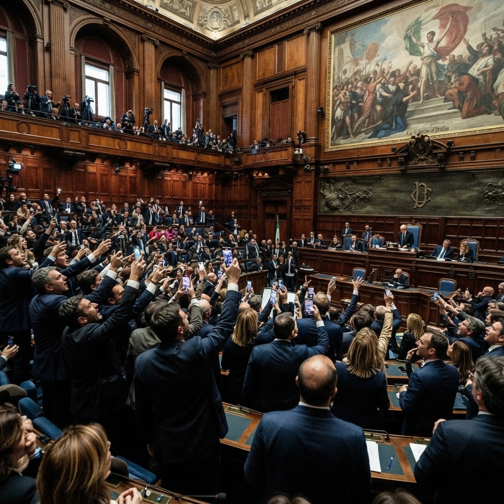 Caso Delmastro: la Camera nega l'acquisizione delle chat, scoppia la bagarre in Aula