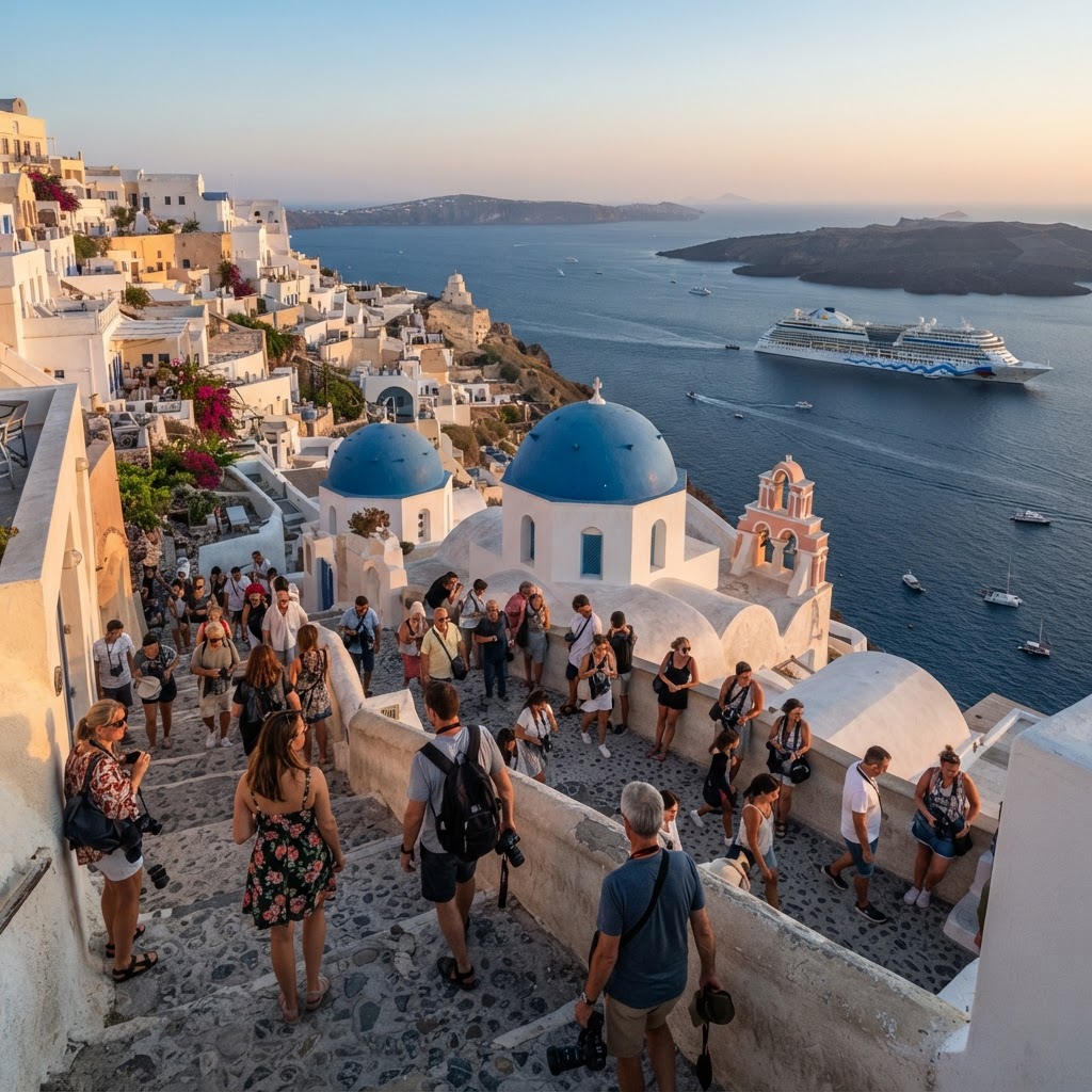 Overtourism, scatta la "tassa Santorini": la Grecia corre ai ripari mentre i turisti cercano mete meno affollate