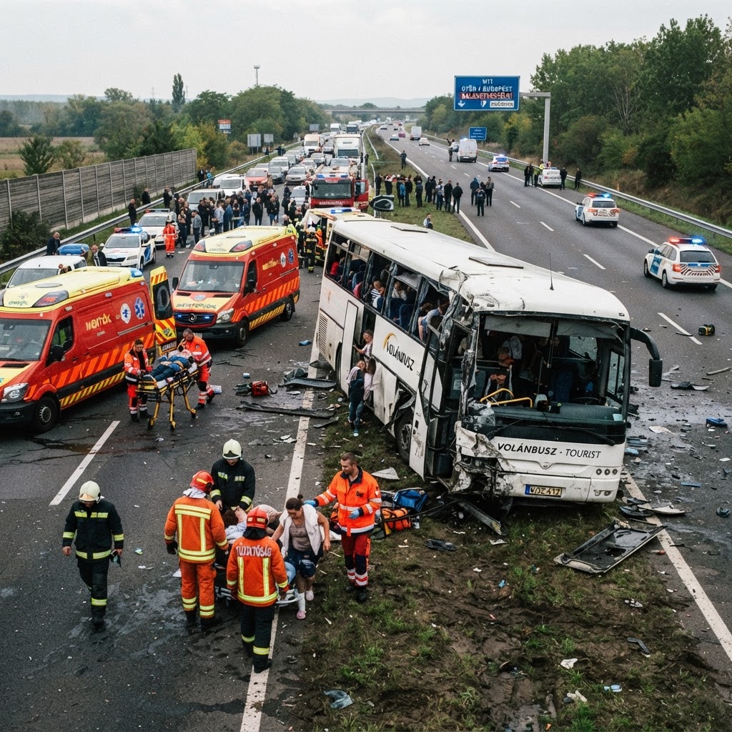 Tragedia in Ungheria: bus turistico polacco si schianta, 12 morti