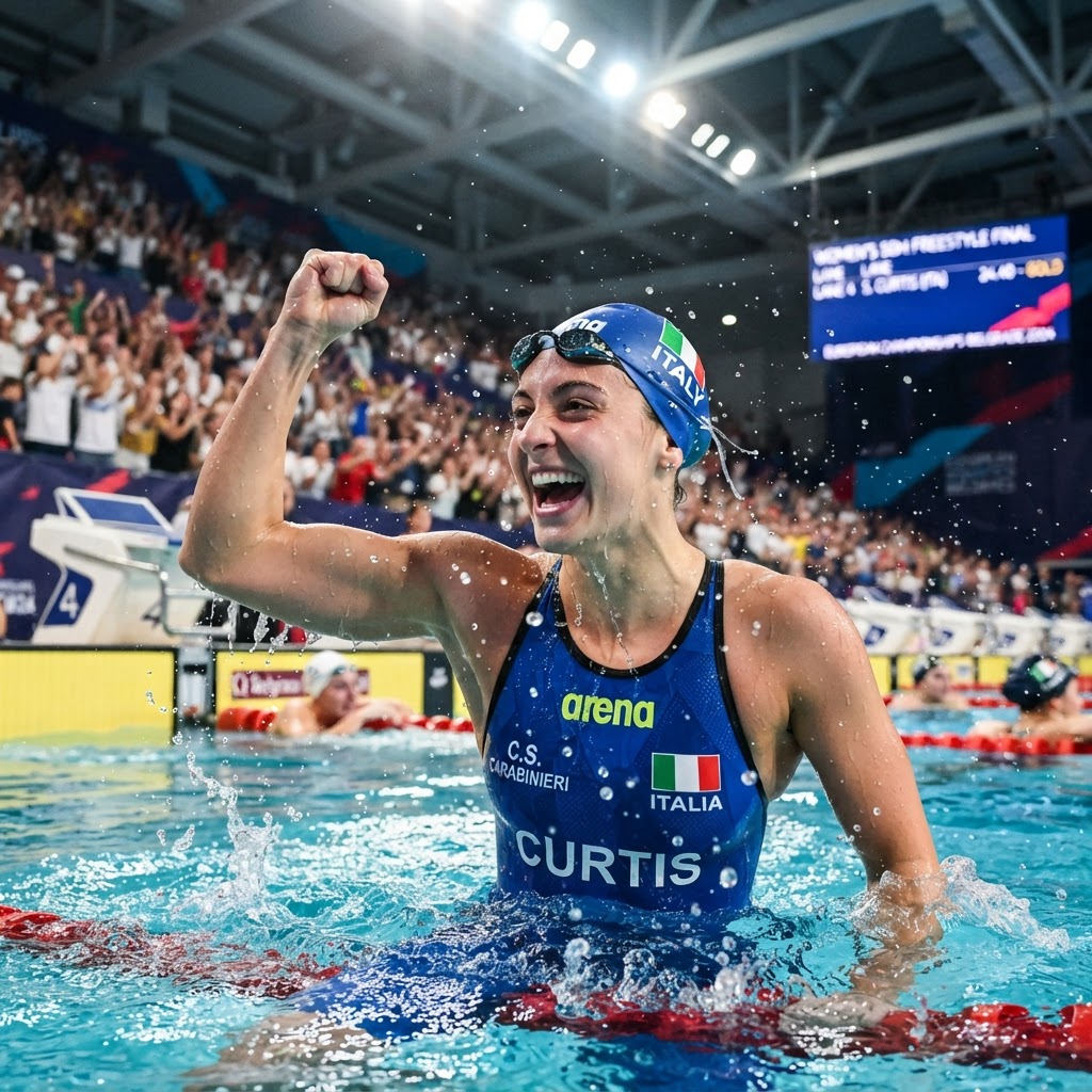 Europei di nuoto 2026: Sara Curtis brilla con bronzo e record italiano