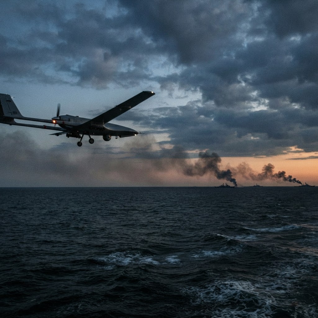 Ucraina: le forze di droni colpiscono 13 navi russe in 48 ore