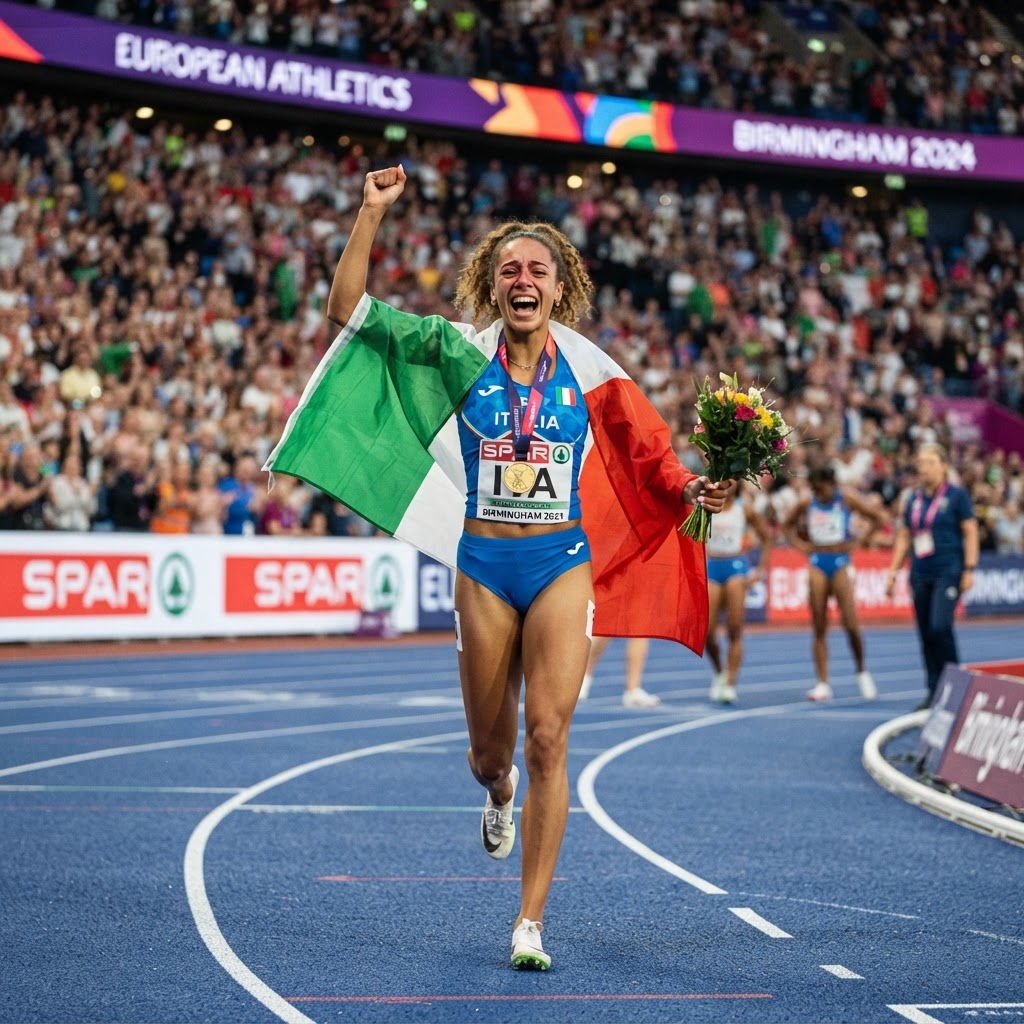 Trionfo azzurro agli Europei di atletica: l'Italia conquista il medagliere a Birmingham