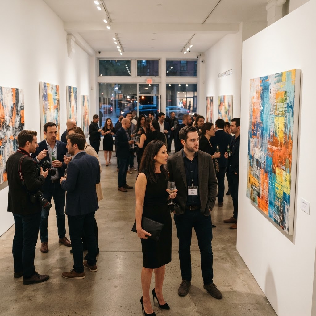 Nuova mostra d'arte contemporanea inaugura oggi a New York presso THE BLANC