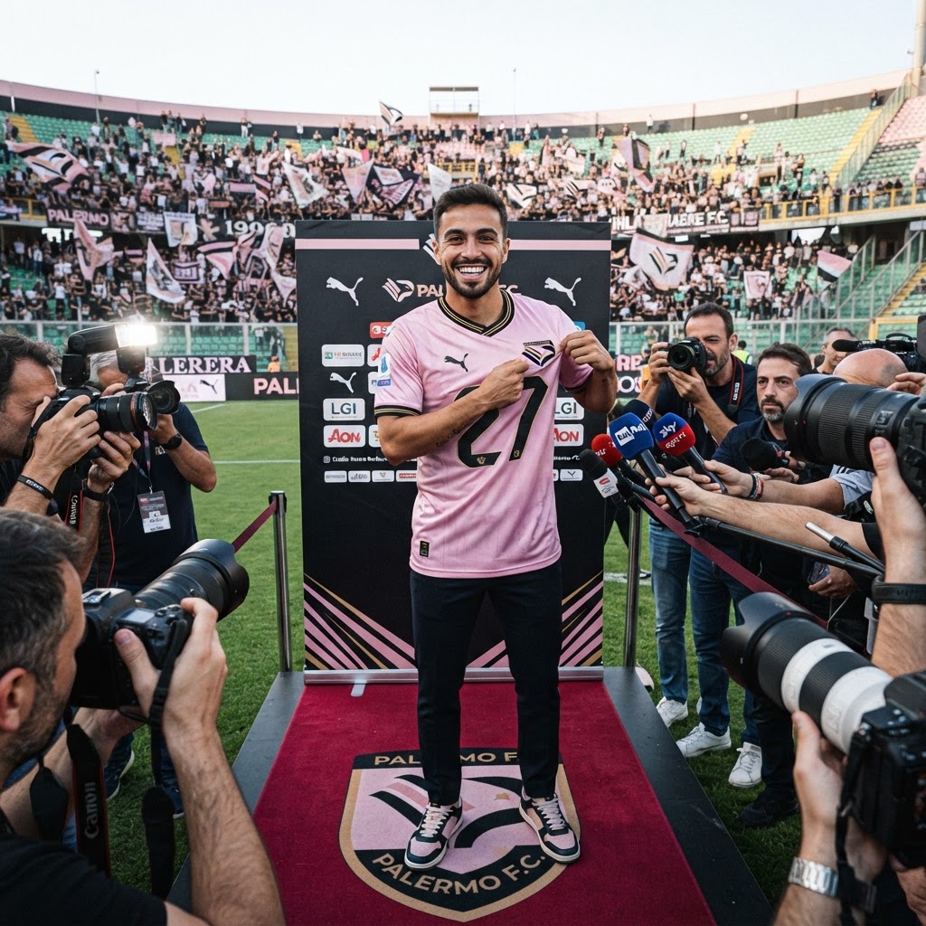 Calciomercato: Gabriel Strefezza torna in Italia, è ufficiale il passaggio al Palermo