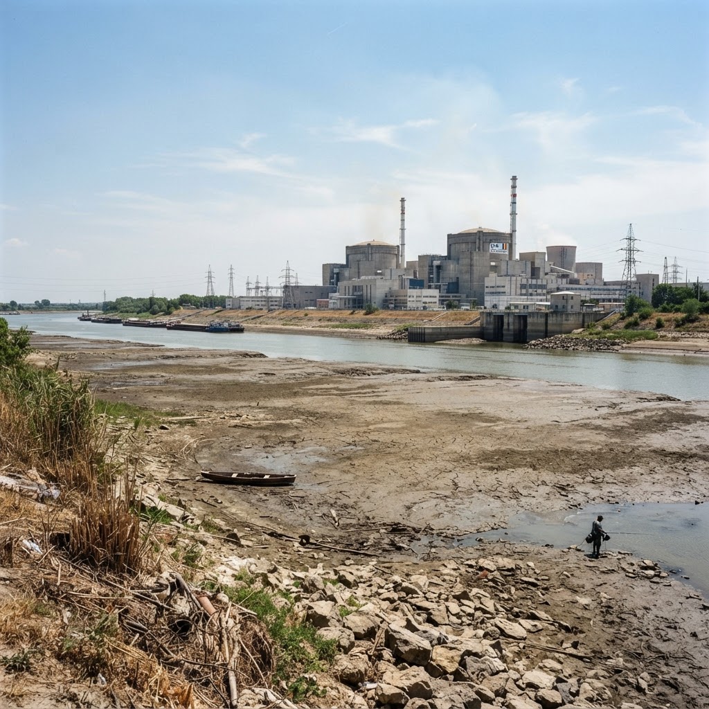 Crisi energetica in Romania: chiude l'ultimo reattore nucleare a causa della siccità