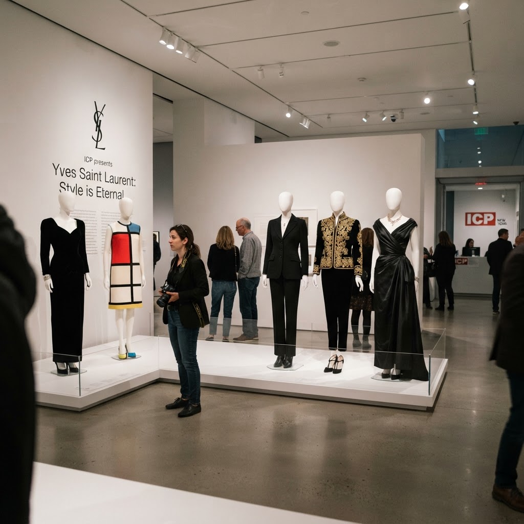 New York: l'International Center of Photography celebra Yves Saint Laurent