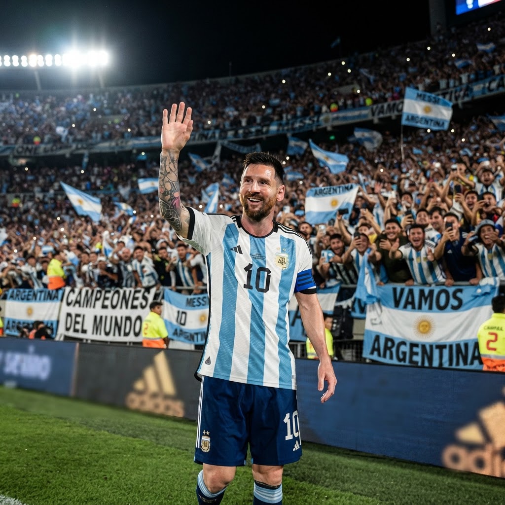 Lionel Messi convocato dall'Argentina per la partita di addio