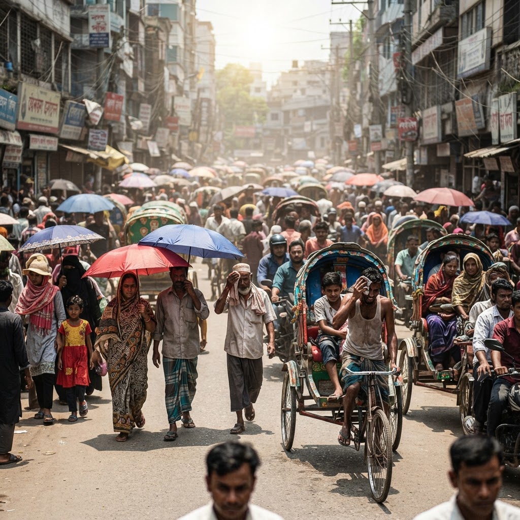 Rapporto della Banca Mondiale: il caldo estremo è costato al Bangladesh 1,8 miliardi di dollari