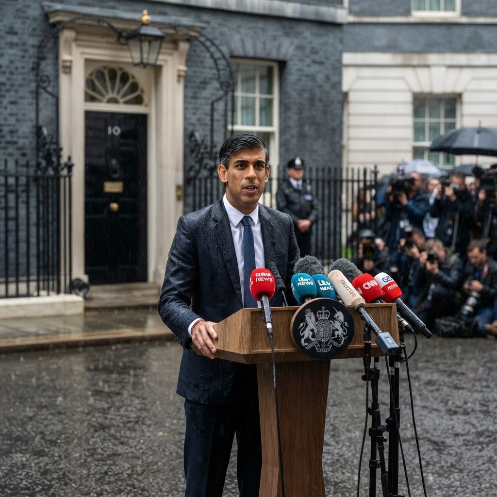 Regno Unito, Rishi Sunak annuncia elezioni generali per il 4 luglio