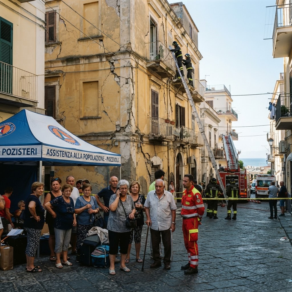 Terremoto Campi Flegrei: magnitudo 4.7 scuote Pozzuoli, 21 feriti e oltre 300 sfollati