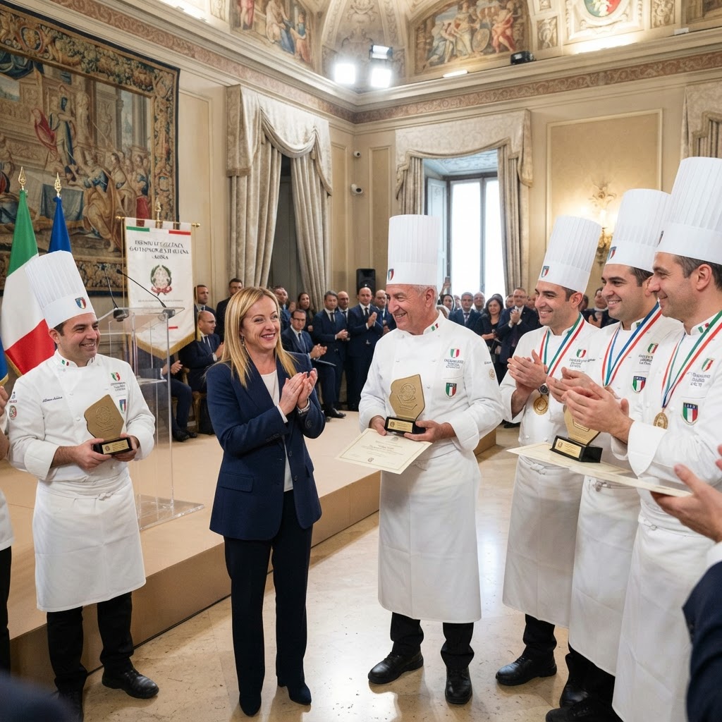 Il Governo premia i Maestri dell'Arte della Cucina: un riconoscimento al prestigio nazionale