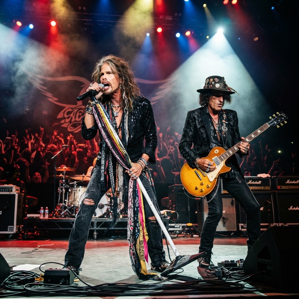 Gli Aerosmith annunciano il ritiro definitivo dai tour: "La voce di Steven Tyler non può recuperare"