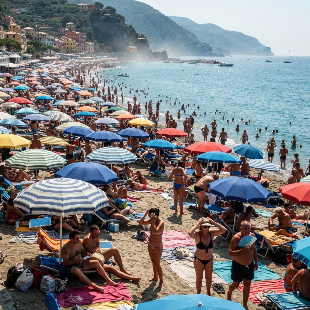 Il caldo estremo presenta il conto al turismo: impatto sulle presenze